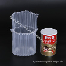 Transparent Ten Columns Plastic Air Column Bags for 900g Powdered Milk